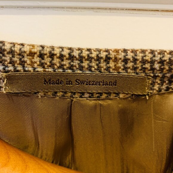Ermenegildo Zegna Trofeo Tweed Wool Blend EU 54 Sport Coat Blazer Size Large - Picture 12 of 13